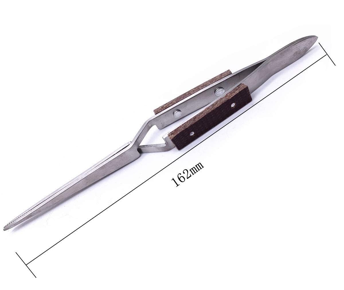 Jiayouy 6Pcs Durable Woodwind Instrument Repair Tool Steel Spring Hook Screwdriver Reverse Tweezers Trimming Tools Set for Sax C